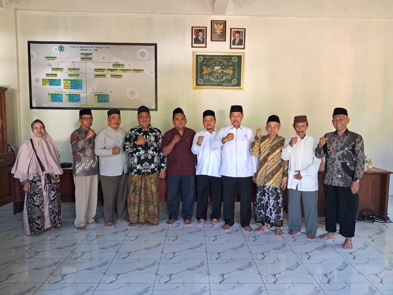 Gambar ​Tiga Calon Kepala Madrasah Paparkan Visi Misi di Hadapan Pengurus Yapi Nahdlatul Fata Petekeyan